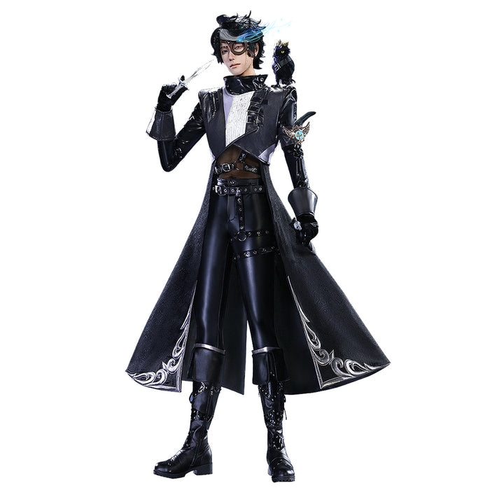 【Partially Ready For Ship】DokiDoki-SR Game Identity V Copslay Seer Eli Clark Costume Noir idv