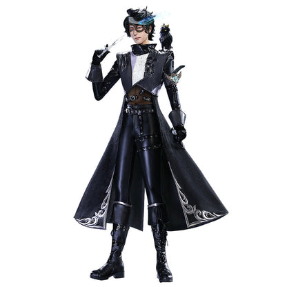 【Partially Ready For Ship】DokiDoki-SR Game Identity V Copslay Seer Eli Clark Costume Noir idv