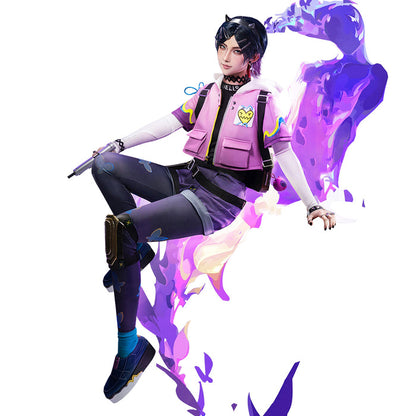 【Partially Ready For Ship】DokiDoki-SR Game Valorant Cosplay Clove Costume
