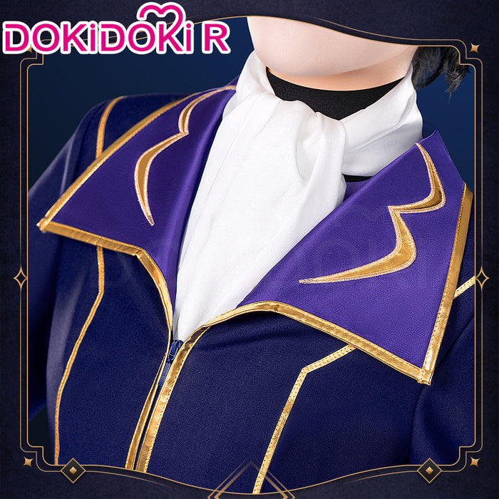 【Partially Ready For Ship】【Size S-2XL】DokiDoki-R Anime Cosplay Costume Knight of the Round Purple Red Suit
