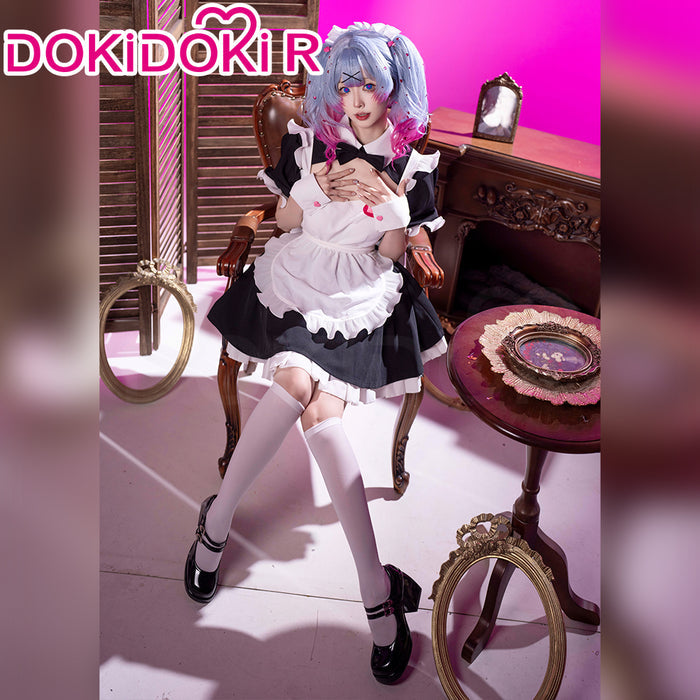 【Partially Ready For Ship】【Size S-2XL】DokiDoki-R Cosplay Rabbit Hole Costume Maid Costume