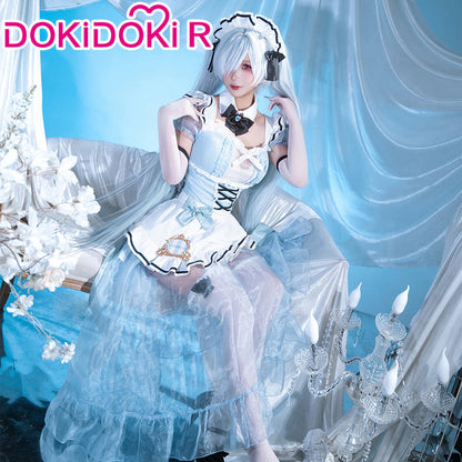 【Partially Ready For Ship】【Size S-2XL】DokiDoki-R Game Cosplay Cosplay Maid Costume