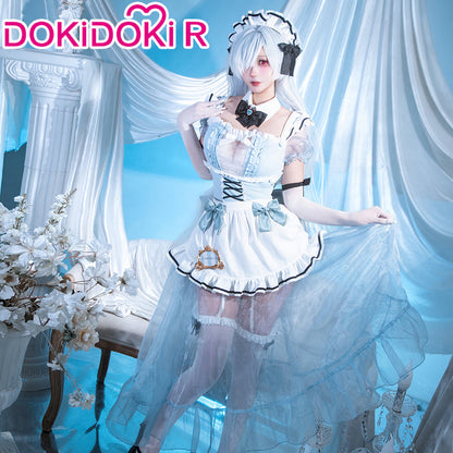 【Partially Ready For Ship】【Size S-2XL】DokiDoki-R Game Cosplay Cosplay Maid Costume