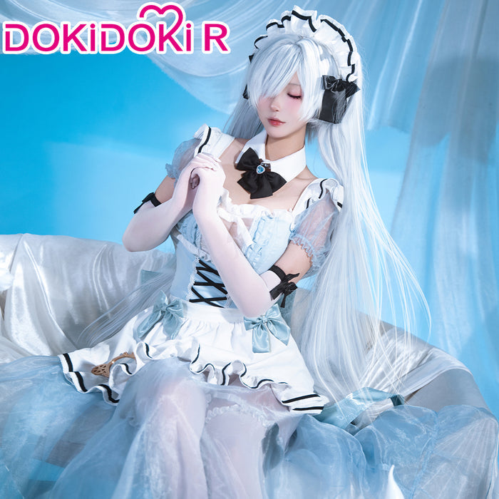 【Partially Ready For Ship】【Size S-2XL】DokiDoki-R Game Cosplay Cosplay Maid Costume