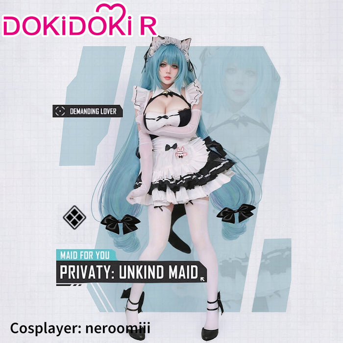 【Partially Ready For Ship】【Size S-2XL】DokiDoki-R Game Cosplay Costume Fighting Maid