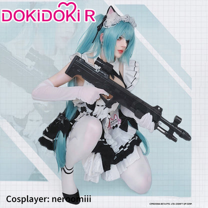 【Partially Ready For Ship】【Size S-2XL】DokiDoki-R Game Cosplay Costume Fighting Maid