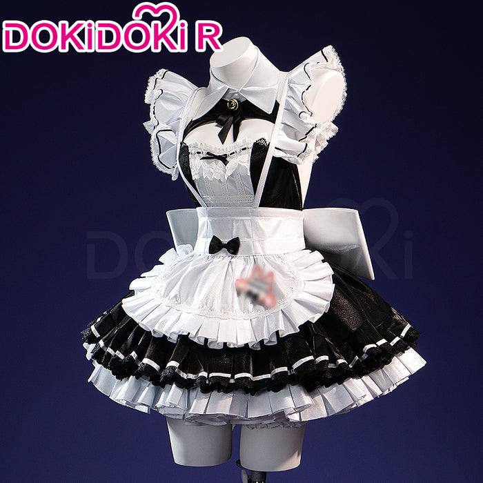 【Partially Ready For Ship】【Size S-2XL】DokiDoki-R Game Cosplay Costume Fighting Maid