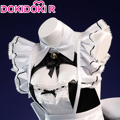 【Partially Ready For Ship】【Size S-2XL】DokiDoki-R Game Cosplay Costume Fighting Maid