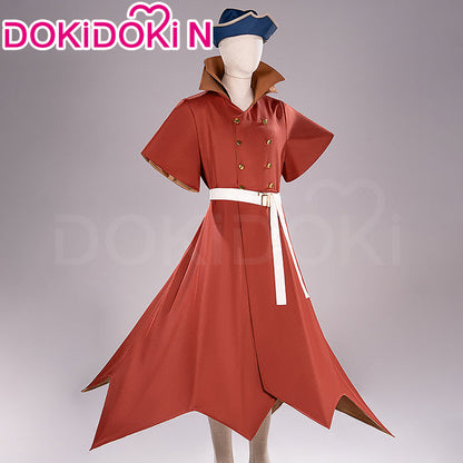 【Partially Ready For Ship】【Size S-3XL】DokiDoki-N Anime Cosplay Red Costume