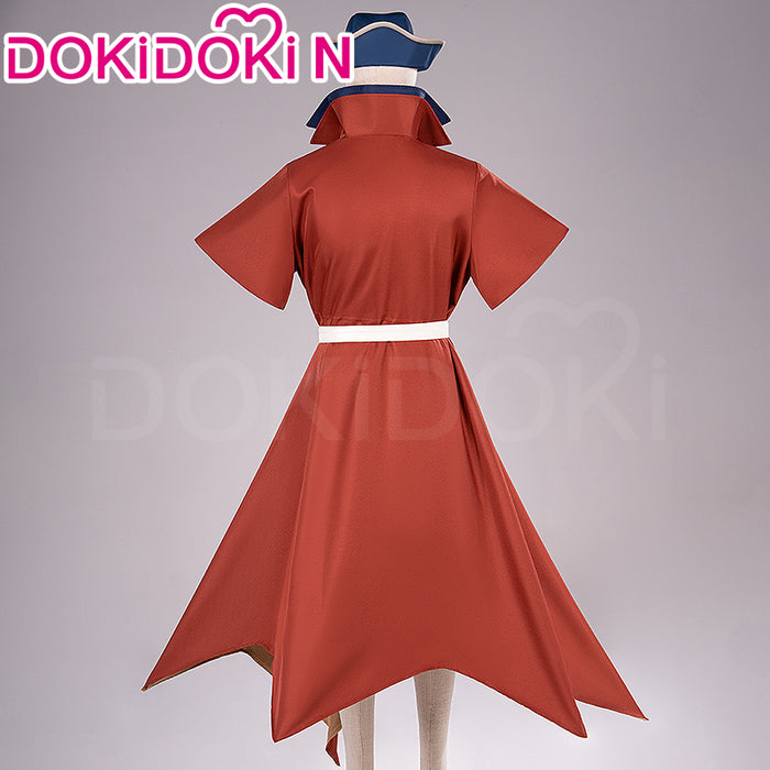 【Partially Ready For Ship】【Size S-3XL】DokiDoki-N Anime Cosplay Red Costume