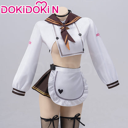 【Partially Ready For Ship】【Size S-3XL】DokiDoki-N Game Cosplay Sexy Uniform Costume