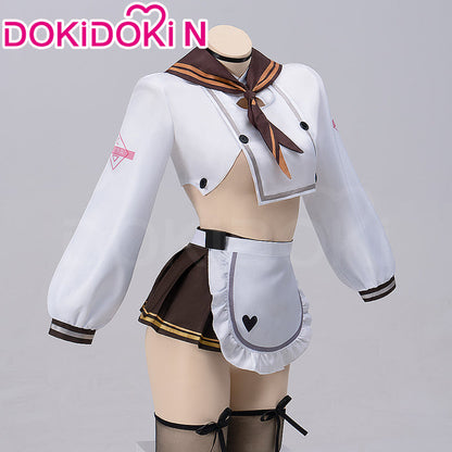 【Partially Ready For Ship】【Size S-3XL】DokiDoki-N Game Cosplay Sexy Uniform Costume