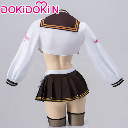 【Partially Ready For Ship】【Size S-3XL】DokiDoki-N Game Cosplay Sexy Uniform Costume