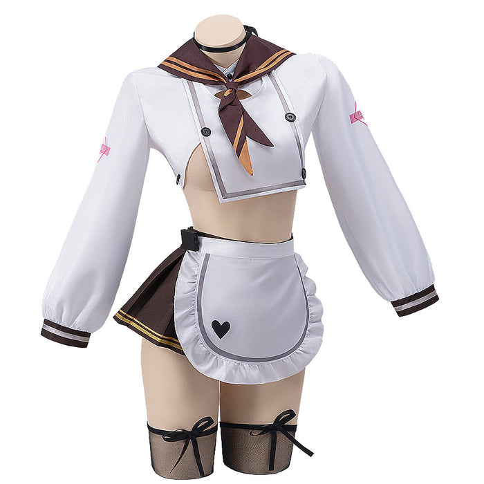 【Partially Ready For Ship】【Size S-3XL】DokiDoki-N Game Cosplay Sexy Uniform Costume