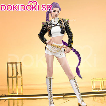 【Partially Ready For Ship】【Size S-3XL】【Last Batch】DokiDoki-SR Movie Anime KPOP KILLER Cosplay Costume 3D Printed / Vacuum Formed Shoulder Armor GOLD SERIES