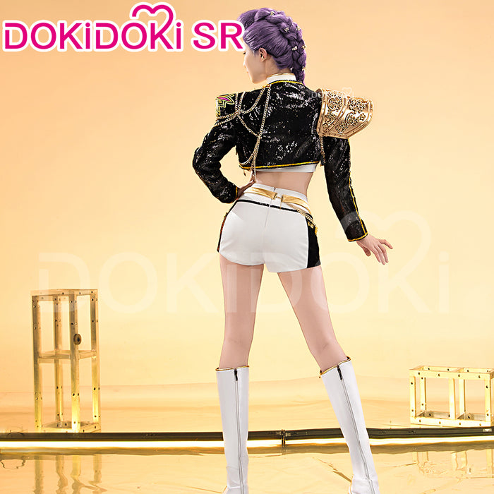 【Partially Ready For Ship】【Size S-3XL】【Last Batch】DokiDoki-SR Movie Anime KPOP KILLER Cosplay Costume 3D Printed / Vacuum Formed Shoulder Armor GOLD SERIES