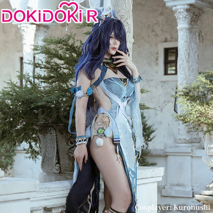 【Partially Ready For Ship】【Size XS-2XL】DokiDoki-R Game Genshin Impact Cosplay Lauma Costume Song of the Welkin Moon Nod Krai Halloween