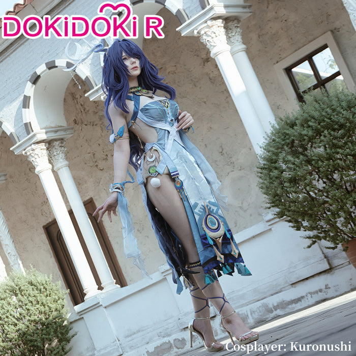 【Partially Ready For Ship】【Size XS-2XL】DokiDoki-R Game Genshin Impact Cosplay Lauma Costume Song of the Welkin Moon Nod Krai Halloween