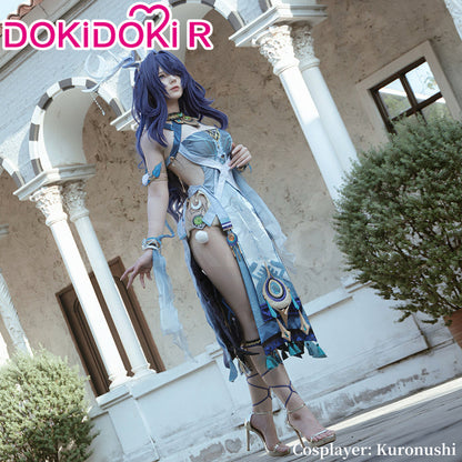 【Partially Ready For Ship】【Size XS-2XL】DokiDoki-R Game Genshin Impact Cosplay Lauma Costume Song of the Welkin Moon Nod Krai Halloween