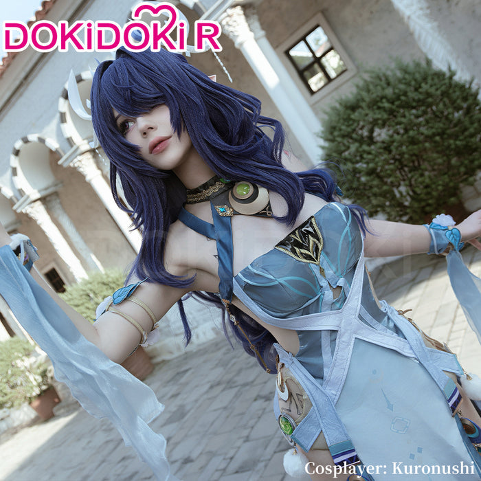 【Partially Ready For Ship】【Size XS-2XL】DokiDoki-R Game Genshin Impact Cosplay Lauma Costume Song of the Welkin Moon Nod Krai Halloween