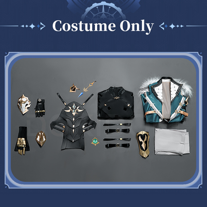 【Partially Ready For Ship】【Size XS-3XL】 DokiDoki-R Game Genshin Impact Cosplay Varka Costume / Knee Pads Song of the Welkin Moon Nod Krai
