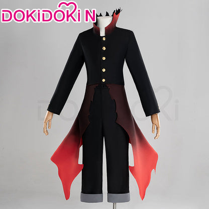 【Partially Ready For Ship】【Size XS-3XL】Dokidoki-R Anime DDD Cosplay Black Red Costume Male