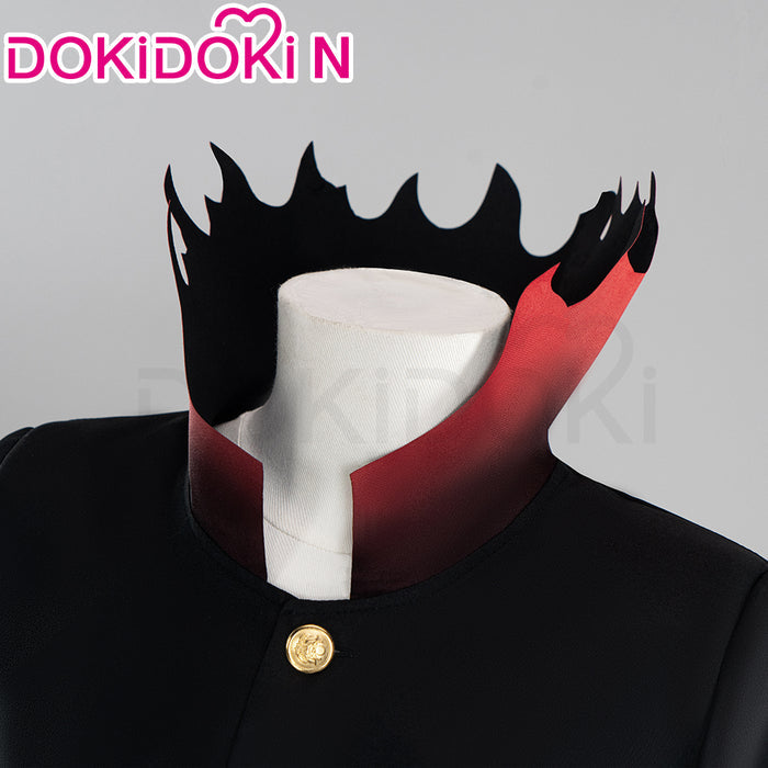 【Partially Ready For Ship】【Size XS-3XL】Dokidoki-R Anime DDD Cosplay Black Red Costume Male