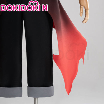 【Partially Ready For Ship】【Size XS-3XL】Dokidoki-R Anime DDD Cosplay Black Red Costume Male