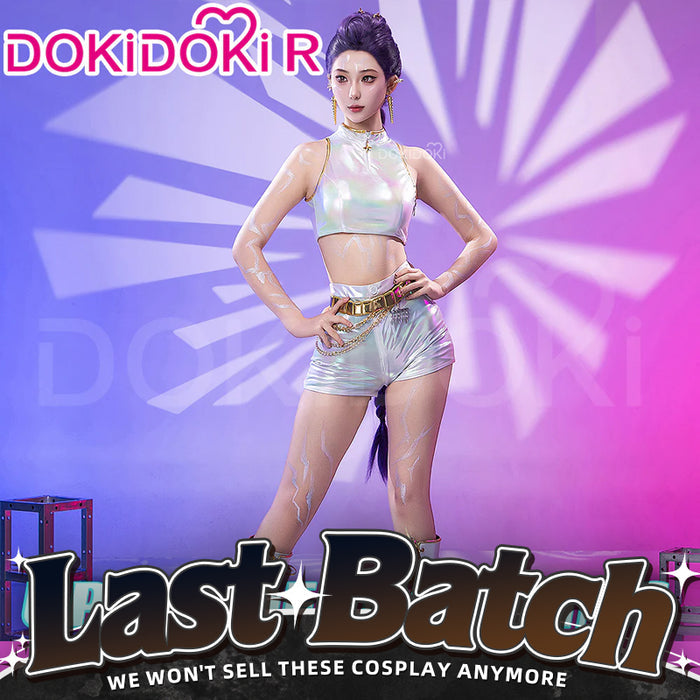 【Partially Ready For Ship】【Size XS-3XL】【Last Batch】DokiDoki-R Movie Anime KPOP KILLER Costume WHITE SERIES
