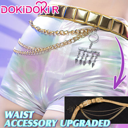 【Partially Ready For Ship】【Size XS-3XL】【Last Batch】DokiDoki-R Movie Anime KPOP KILLER Costume WHITE SERIES