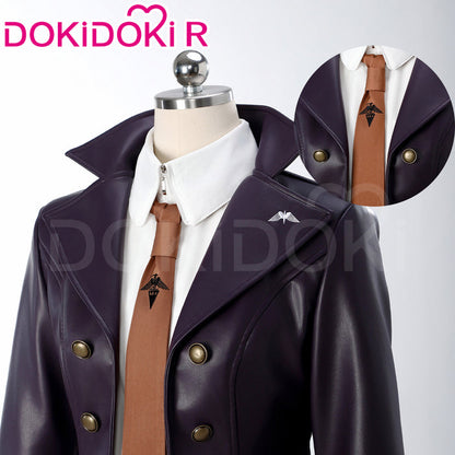 【Partially Ready For Ship】【Size XS-XL】DokiDoki-R Game Cosplay Black Dress Suit Costume Halloween