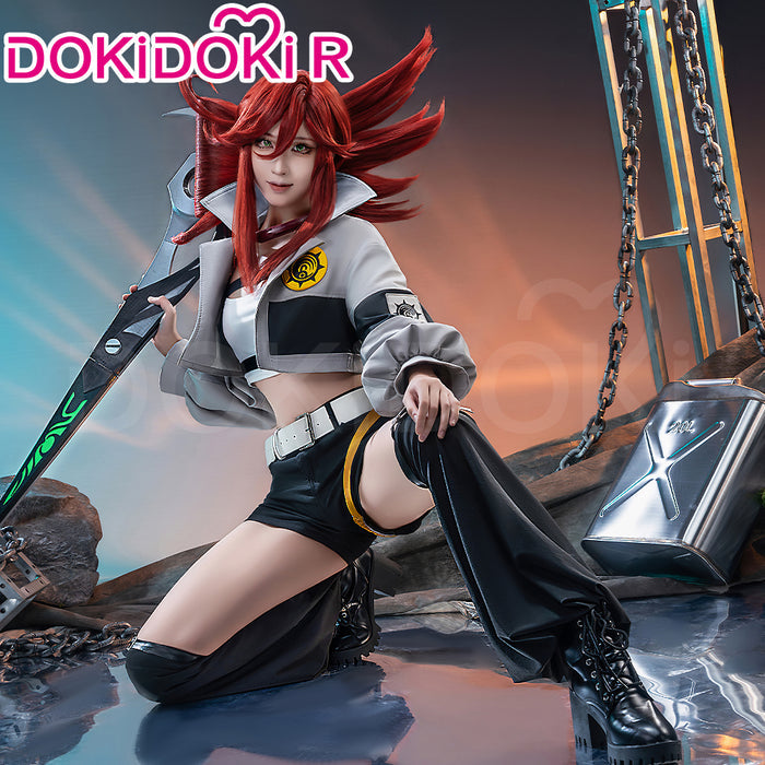 【Partially Ready For Ship】【Upgrade】【Size XS-4XL】DokiDoki-R Anime Gachiakuta Cosplay Riyo Costume Reaper Bag Supporters Halloween