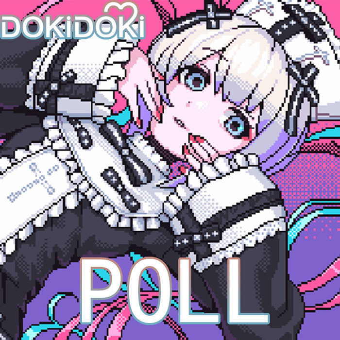 【POLL】$5 Deposit =10% OFF Coupon DokiDoki Game NEEDY GIRL OVERDOSE Cosplay KAngel Cospaly Costume Maid
