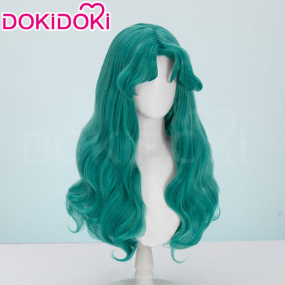 【Ready For Ship】DokiDoki Anime Cosplay Wig Long Curly Green Hair