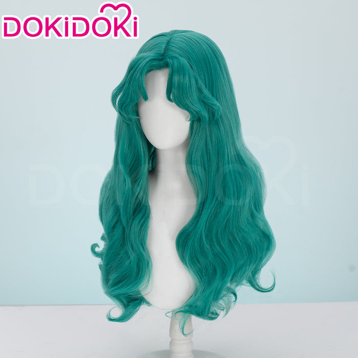 【Ready For Ship】DokiDoki Anime Cosplay Wig Long Curly Green Hair