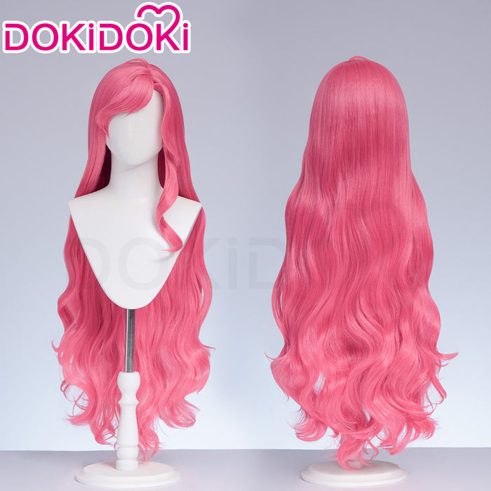【Ready For Ship】DokiDoki Anime Cosplay Wig Long Curly Pink Hair