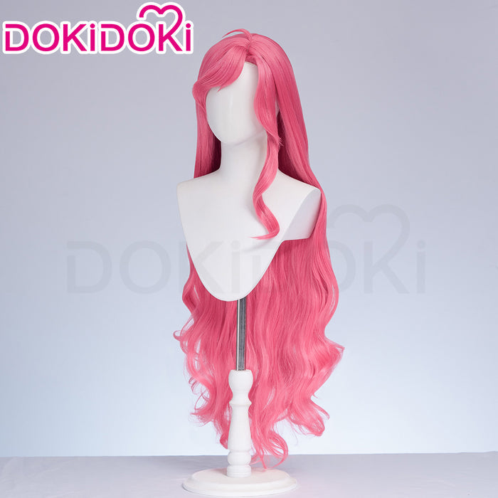 【Ready For Ship】DokiDoki Anime Cosplay Wig Long Curly Pink Hair