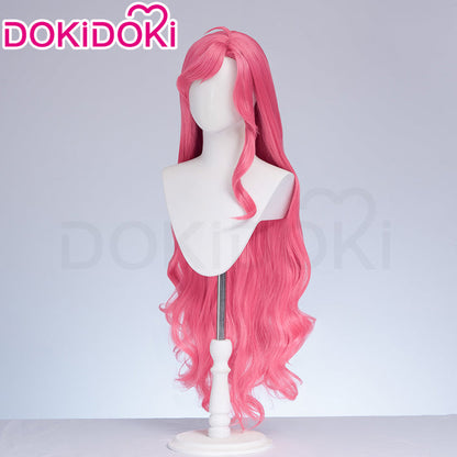 【Ready For Ship】DokiDoki Anime Cosplay Wig Long Curly Pink Hair