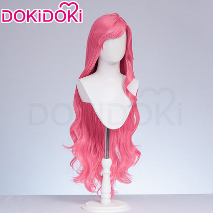 【Ready For Ship】DokiDoki Anime Cosplay Wig Long Curly Pink Hair