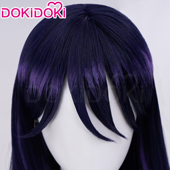 【Ready For Ship】DokiDoki Anime  Cosplay Wig Long Straight Blue Hair