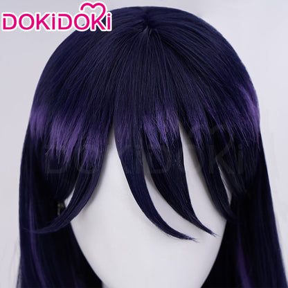 【Ready For Ship】DokiDoki Anime  Cosplay Wig Long Straight Blue Hair