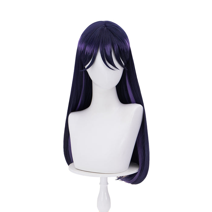 【Ready For Ship】DokiDoki Anime  Cosplay Wig Long Straight Blue Hair
