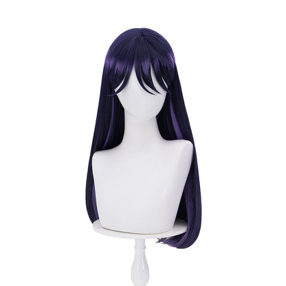 【Ready For Ship】DokiDoki Anime  Cosplay Wig Long Straight Blue Hair