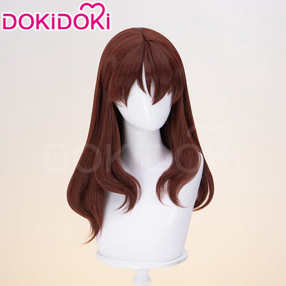 【Ready For Ship】DokiDoki Anime Cosplay Wig Long Straight Brown Hair