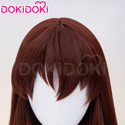 【Ready For Ship】DokiDoki Anime Cosplay Wig Long Straight Brown Hair