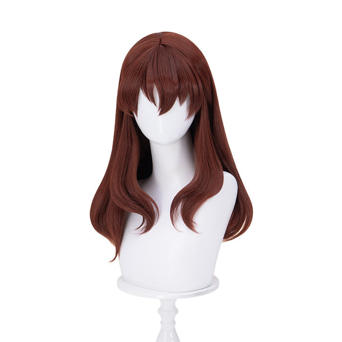 【Ready For Ship】DokiDoki Anime Cosplay Wig Long Straight Brown Hair