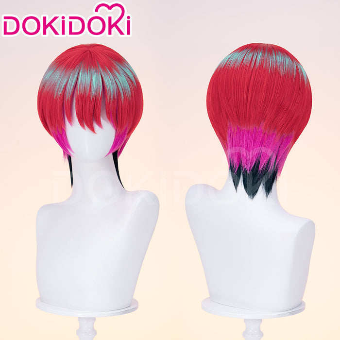 【Ready For Ship】DokiDoki Anime Cosplay Wig Red Short Hair