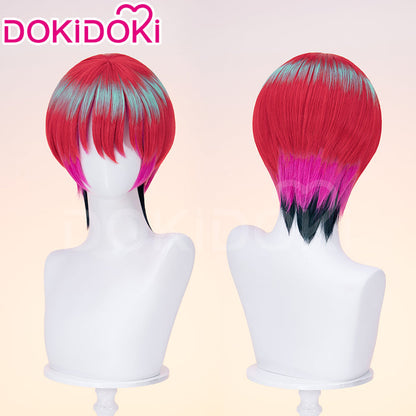 【Ready For Ship】DokiDoki Anime Cosplay Wig Red Short Hair
