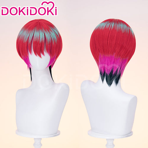 【Ready For Ship】DokiDoki Anime Cosplay Wig Red Short Hair