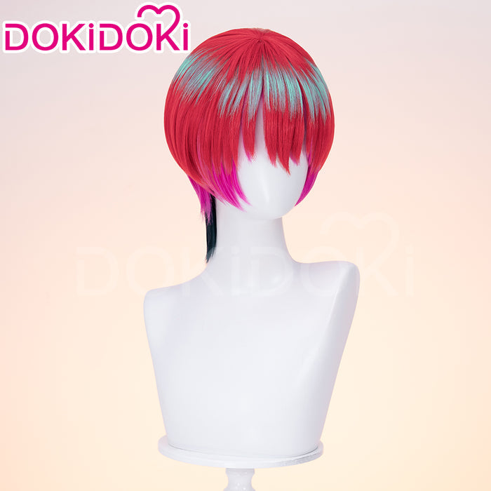 【Ready For Ship】DokiDoki Anime Cosplay Wig Red Short Hair